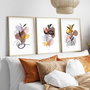 Wallity Huhu227 - Conjunto de 3 cuadros decorativos 50 x 70 cm